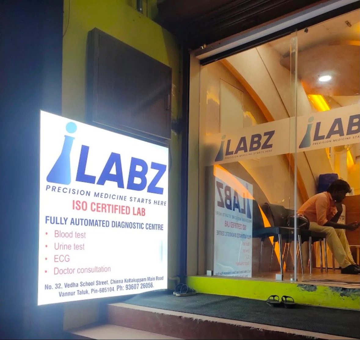 iLABZ fully automated diagnostic centre, Vannur Taluk
